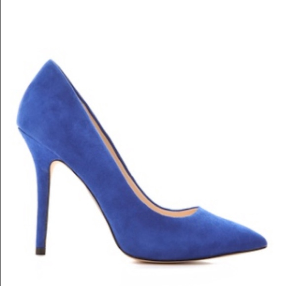 Boutique 9 Blue Suede Heels